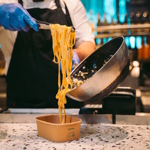 Pasta box: clean, practical, sustainable