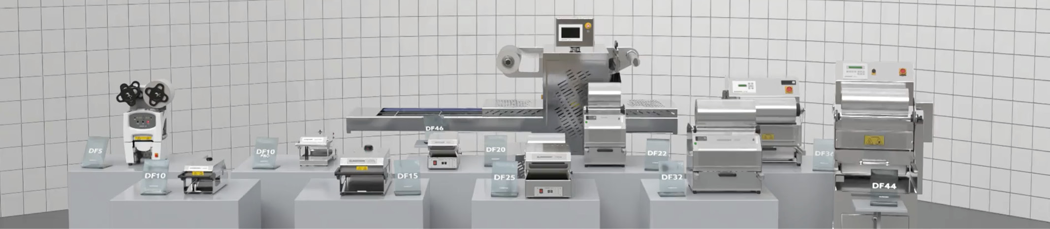 Duniform food packaging machines